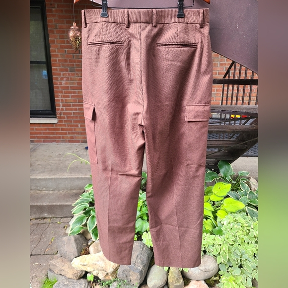 Topman brown cargo pants 34x32 - Picture 6 of 6